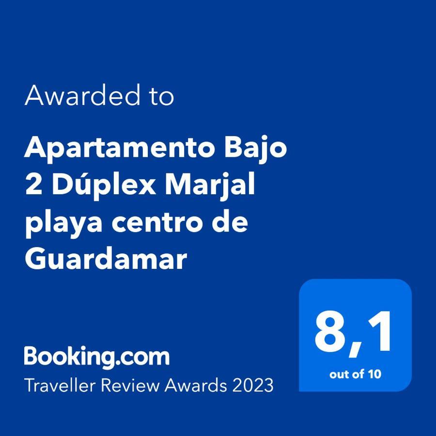 Apartamento Bajo 2 Duplex Marjal Playa Centro De Guardamar กวาร์ดามาร์เดลเซกูรา ภายนอก รูปภาพ